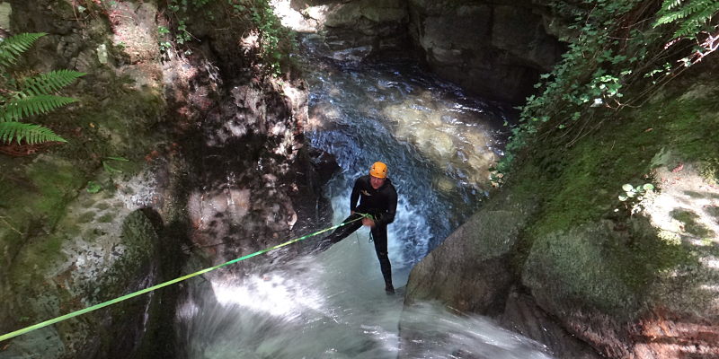 canyoning mouras luchon