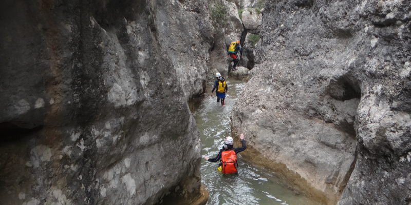 Canyoning formiga sierra de guara1