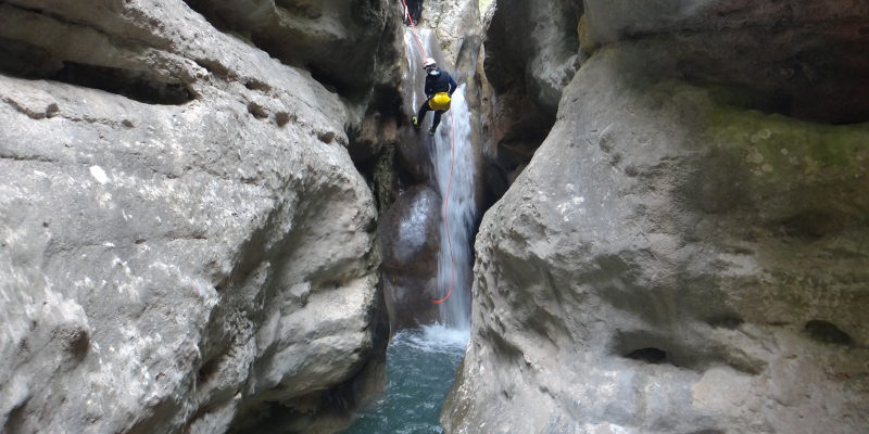 Canyoning formiga sierra de guara2