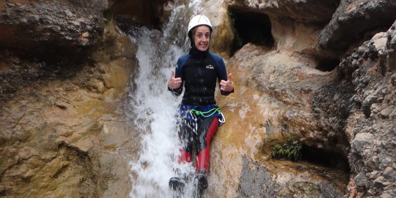 Canyoning formiga sierra de guara3