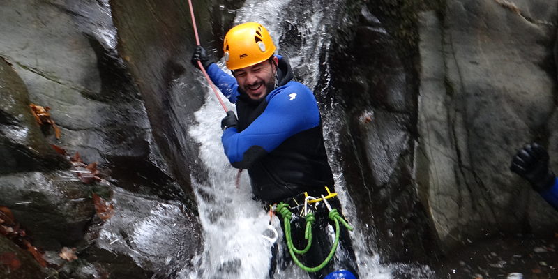 canyoning arlos luchon pyrenees