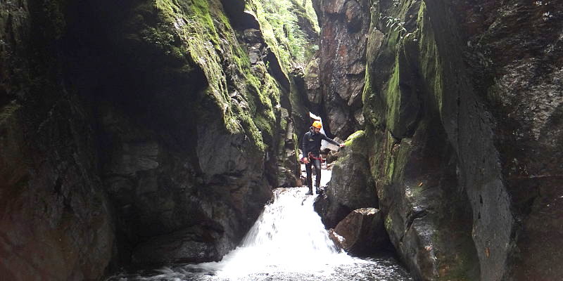 canyoning neste oo luchon pyrenees