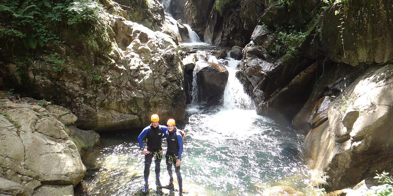 canyoning neste oo luchon pyrenees