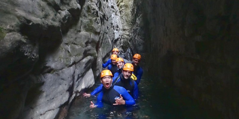 canyoning miraval mont perdu espagne aragon