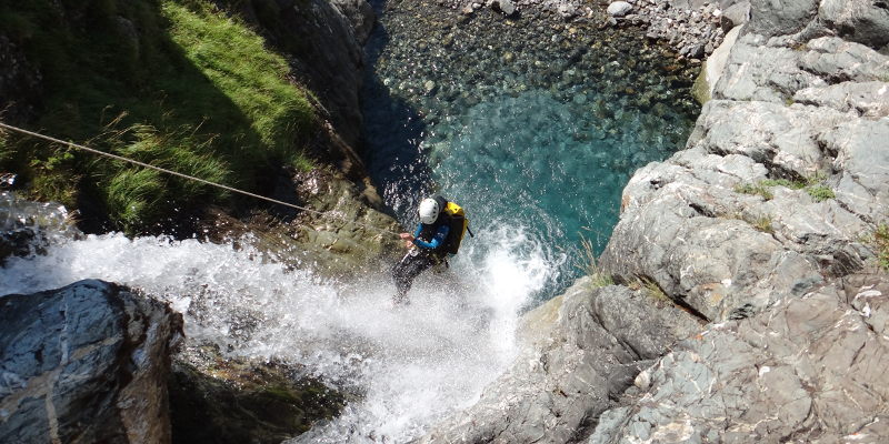 canyoning larri mont perdu