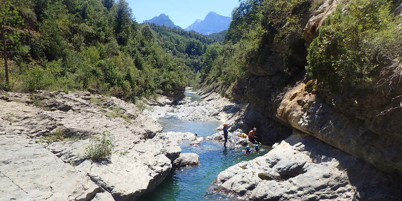 canyoning miraval mont perdu