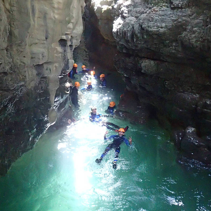 canyoning Miraval mont perdu espagne