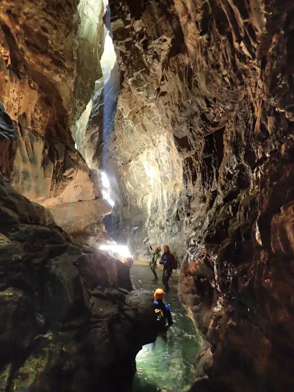 canyoning espagne mont perdu gloces
