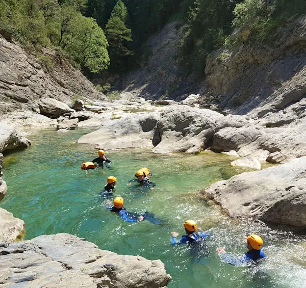 canyoning miraval saint lary hautes pyrenees