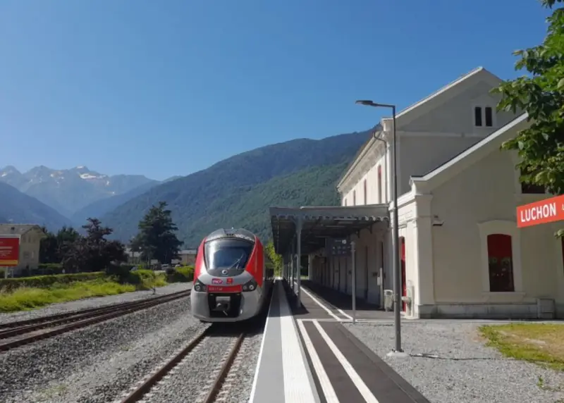 canyoning train toulouse luchon train gare ter lio occitanie